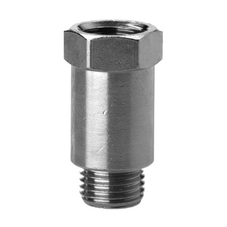 CAMOZZI BSPp Female-BSPp Male Extended Adapter, G1/8 X G1/8 2525 1/8-16